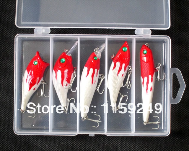 Lot Red Fishing Lures