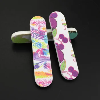 

100pcs Nail Files Colorful Manicure Tools Emery Board Nail Buffers for Women Girls