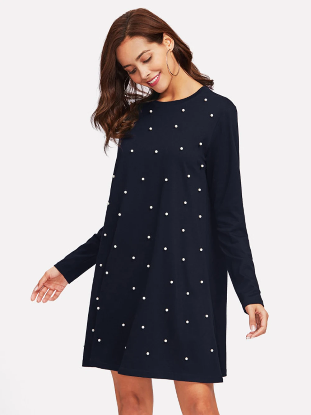 

Cross-Border for Currently Available Photo Shoot Pearl Waist String Dress