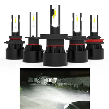 

2pcs CSP 1860 Car H7 H4 LED Headlamp Auto Bulbs H1 H11 H3 9005 9006 60W 6000K White 3000K Yellow 12V Auto Fog Light