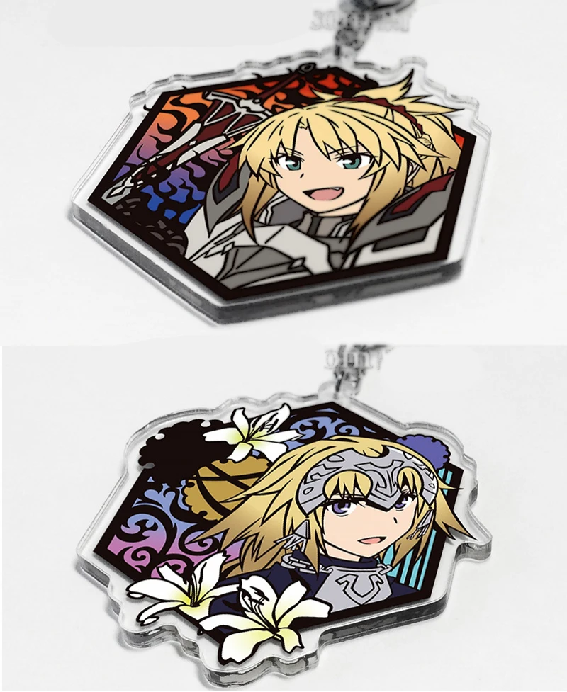 Hot Fate/Apocrypha Acrylic Keychain Backpack Decor Pendant Cosplay Prop Keyring Collection Friend Birthday Gifts 1 pcs | Украшения и