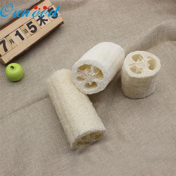 

Home Supplies Hot Selling New Natural Loofah Bath Body Shower Sponge Scrubber Pad Hot Drop Shipping High Quality New