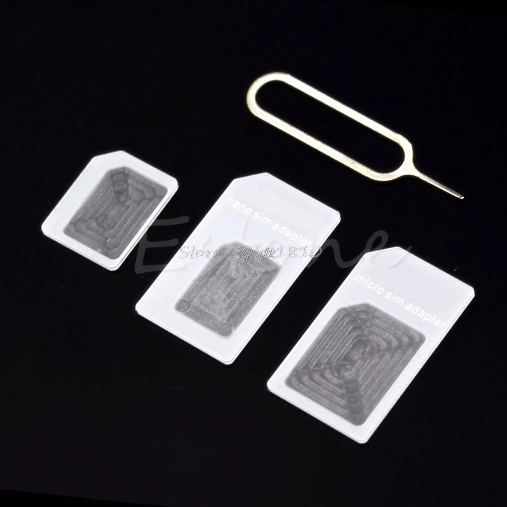 Nano sim-карта к Micro Sim карта стандартный адаптер конвертер JUL02 Прямая поставка