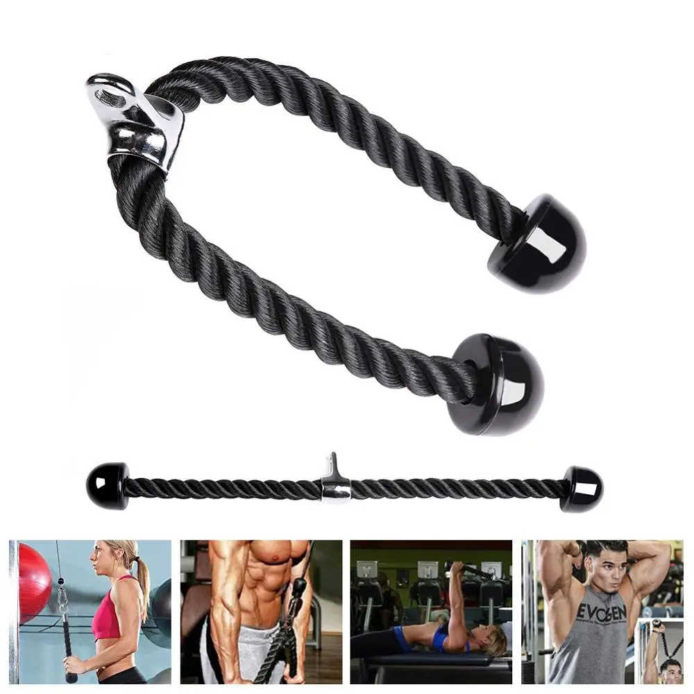 

Down Training Triceps Brachii Pull Rope Home Fitness Equipment Accessorie Durable Multiple Exercises Non-Slip Handle Easy To Use