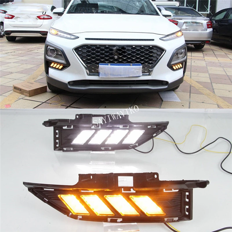 Exterior Fog light Daytime Running Light DRL LED Day Light For 2018