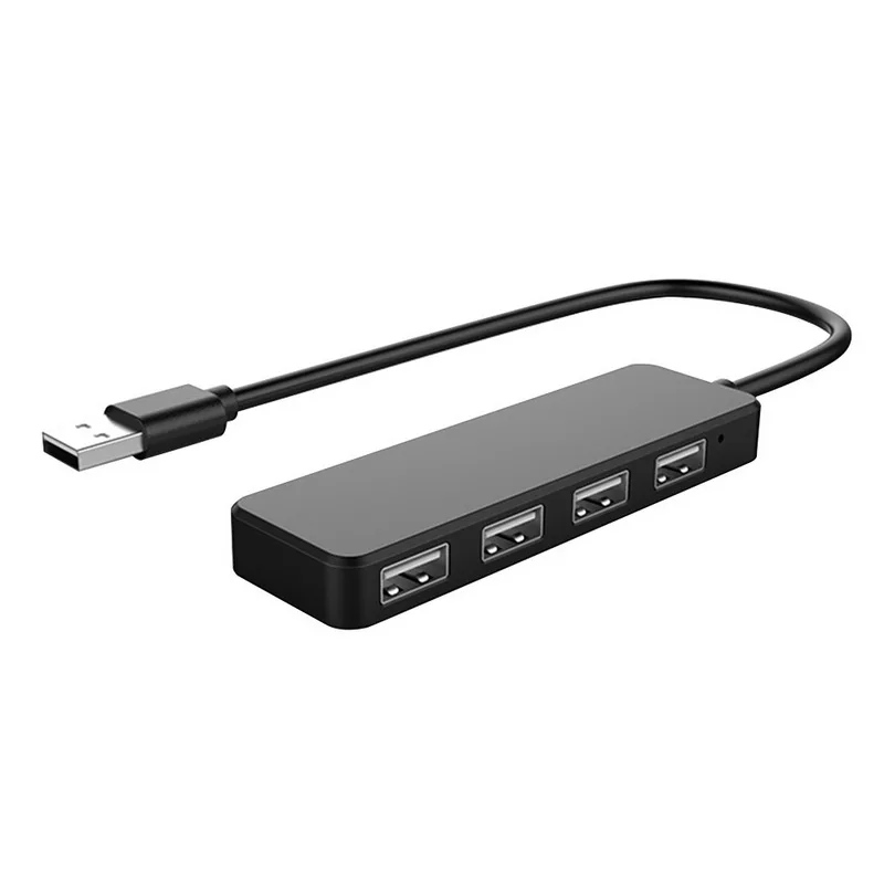 Usb-хаб USB 2,0 Премиум 4 Порты и разъёмы Алюминий usb-хаб с Экранированный Кабель Для iMac MacBook персональных компьютеров и ноутбуков