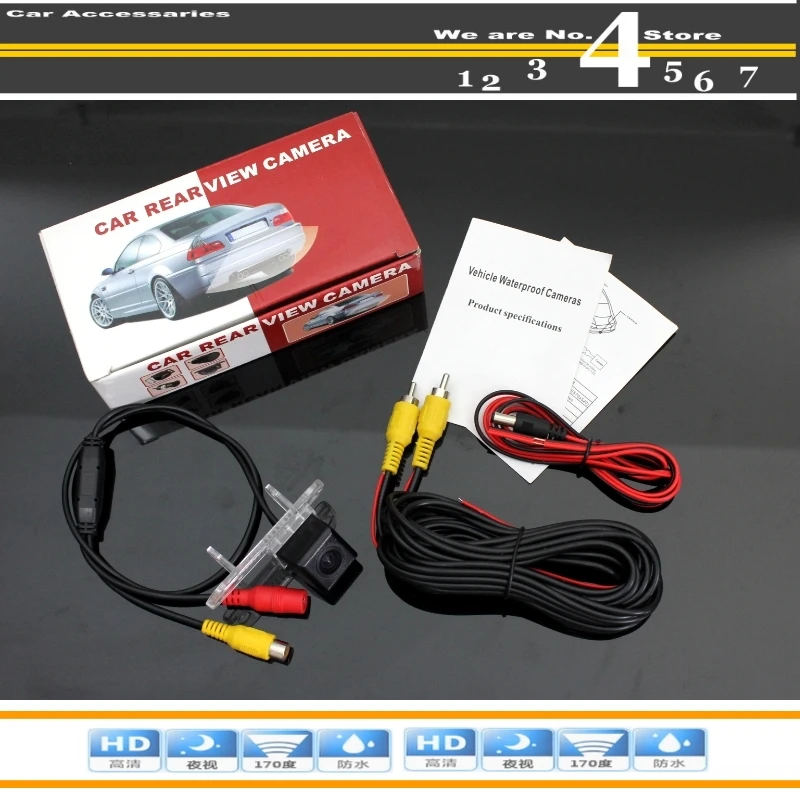 Car Camera For Mercedes Benz S MB W220 S280 S320 S400 S350 S430 S500 S600 S55 S63 S65 Rear View Back Up Camera  CCD + RCA (7)