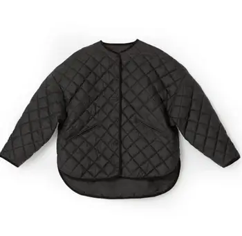 

2019 Autumn and Winter New Style Short Short and Long Design Loose Warm Jacket Women