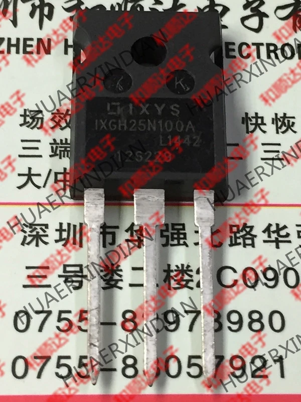 20 шт./лот IXGH25N100A-247 с изолированным затвором(IGBT) 1000V 25A