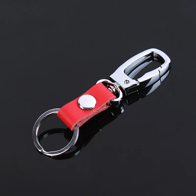 DIY EDC Карманный ключ организовать Смарт держатели ключей кошельки автомобильный металлический брелок коллектор брелок для ключей кольцо инструмент - Цвет: Красный