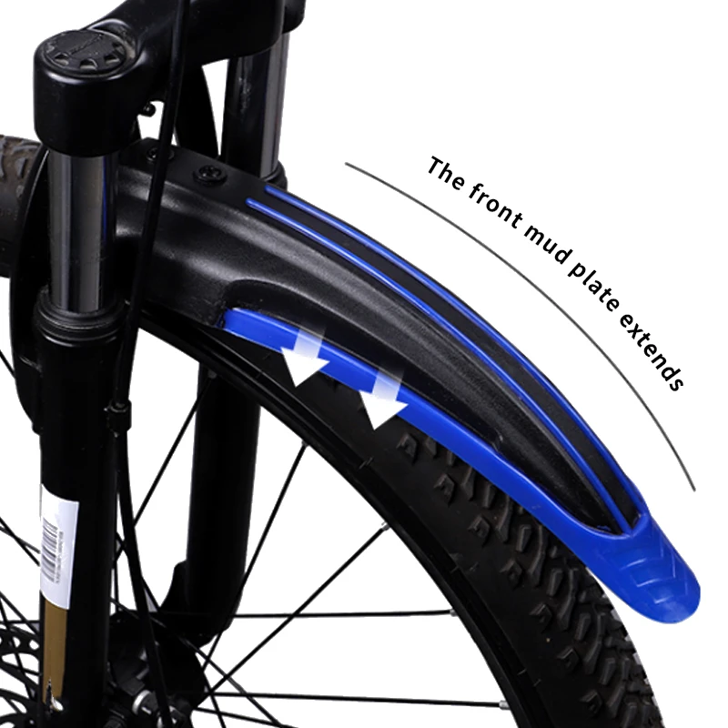 Mountain Bike MTB Bicycle Cycling Front Rear Fenders Mudguard Splash Wheel Tire Mud Guard Set 7 Color Best Seller Bicycle Fender