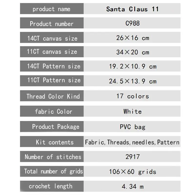 Joy Sunday Merry Christmas наборы для вышивки крестом 14CT узор DMC с ...