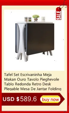 Makan Tisch Bureau Tablo Oro Esstisch Eettafel Redonda Dinning Set Pliante Plegable стол Mesa De Jantar складной обеденный стол