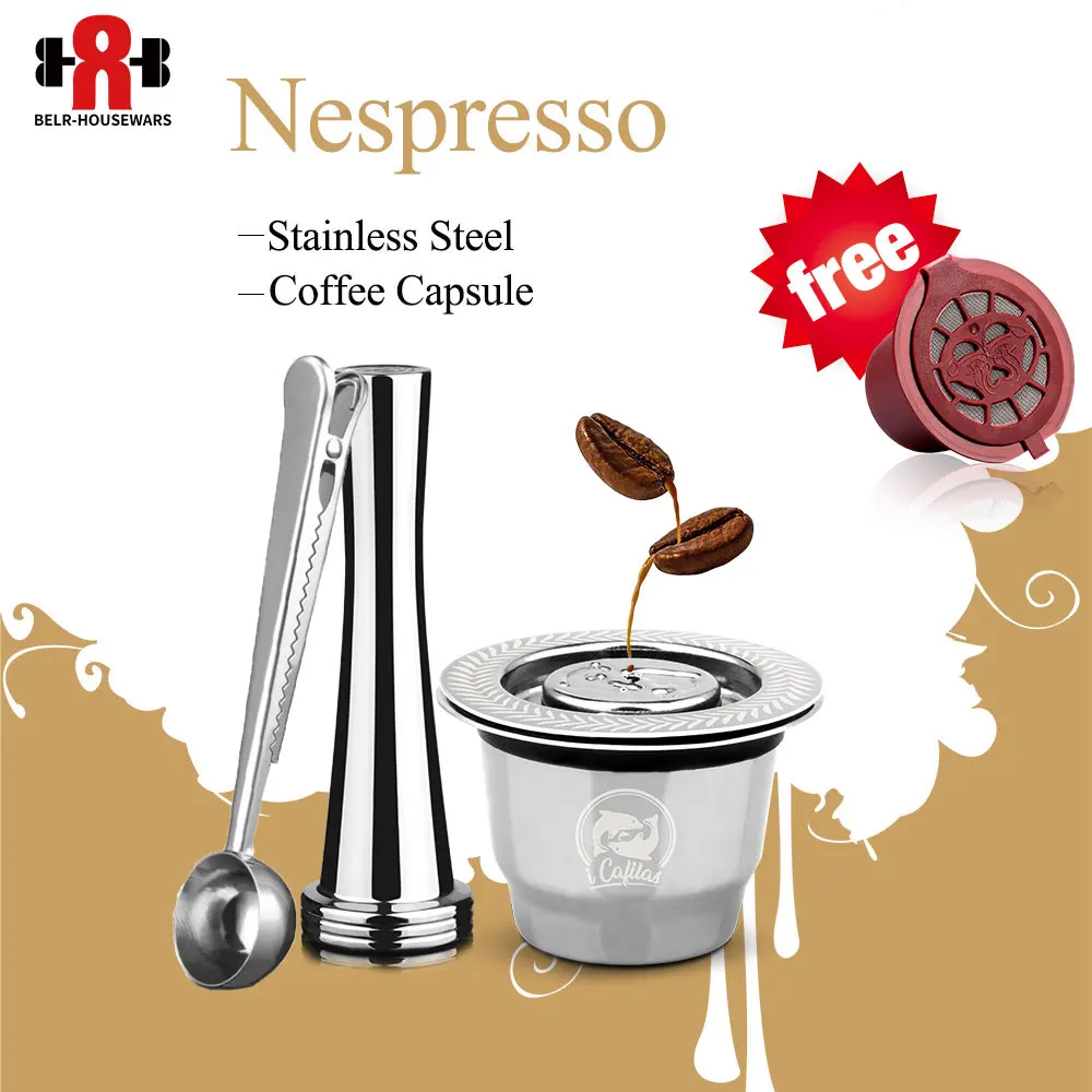 Капсула Nespresso многоразовая капсула из нержавеющей стали многоразовый кофе