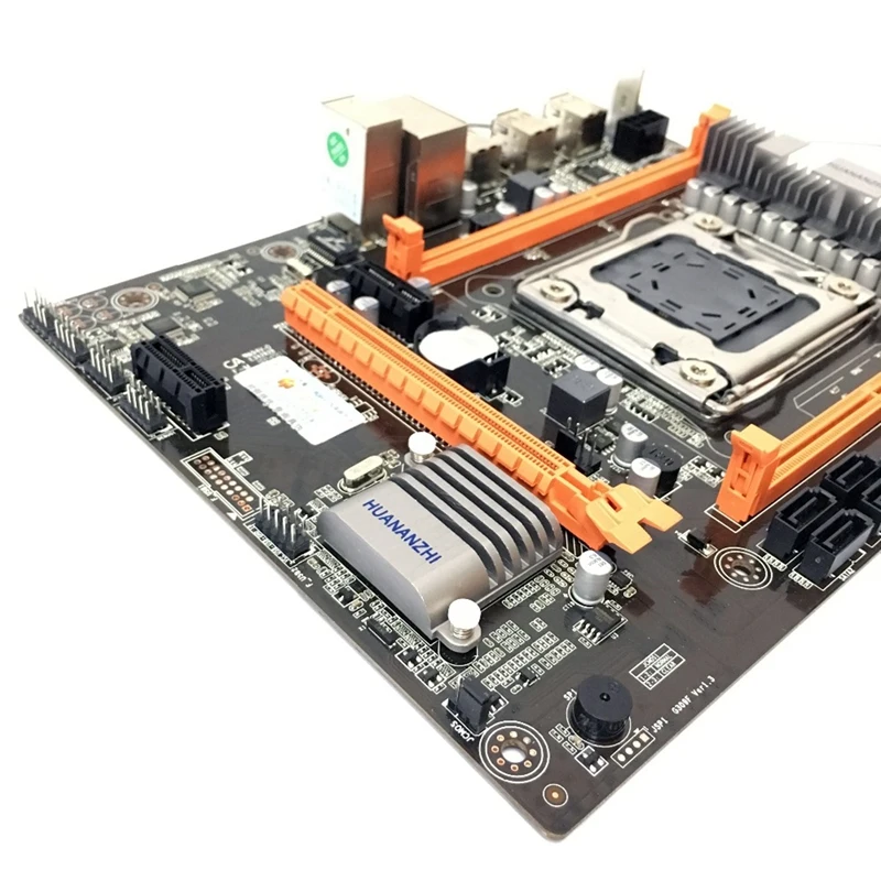 Материнская плата HUANANZHI для настольного компьютера X79 4M USB2.0 SATA2 PCI E SSD 32 Гб