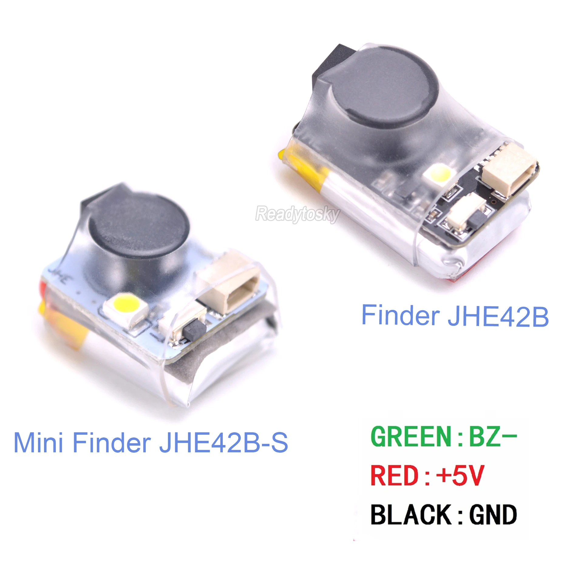 Drone RC Small and light JHE42B_S Finder Lost Model Buzzer Alarm LED Light 