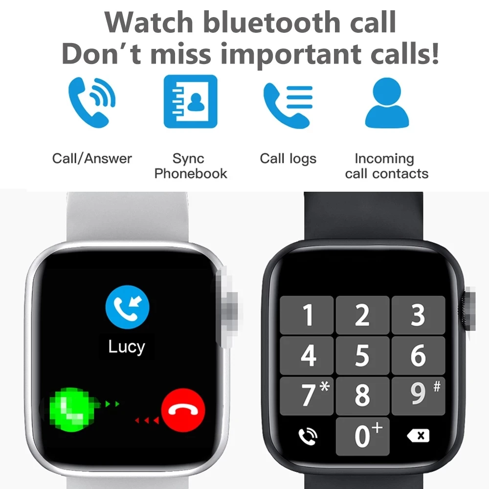 US $46.85 IWO14 W66 Smart Watch 2020 44mm Strap Wireless Charging Bluetooth Call ECG Heart RateTemperature PK IWO 12 13 W26 Pro W56