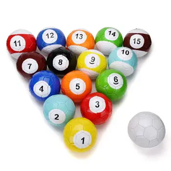 

2# 3# 4# 5# 16 Pieces A Lot Snook Soccer ball,Billiard ball,Snooker Football for Snookball game