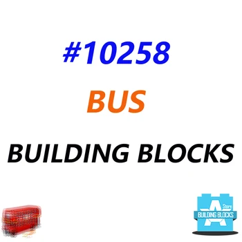 

IN STOCK City Techinic Bus 10258 building blocks with LIGHT