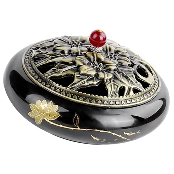 

1PC Ceramic Portable Incense Burner Holder Plate for Home Camping