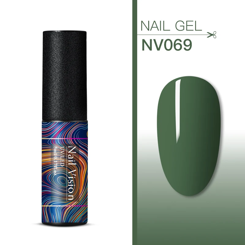 Nail Vision Чистый Цвет гель Гель-лак для ногтей Краска Полупостоянный гель для дизайна ногтей для маникюра гель верхнее покрытие Гибридный праймер - Цвет: HHS06664