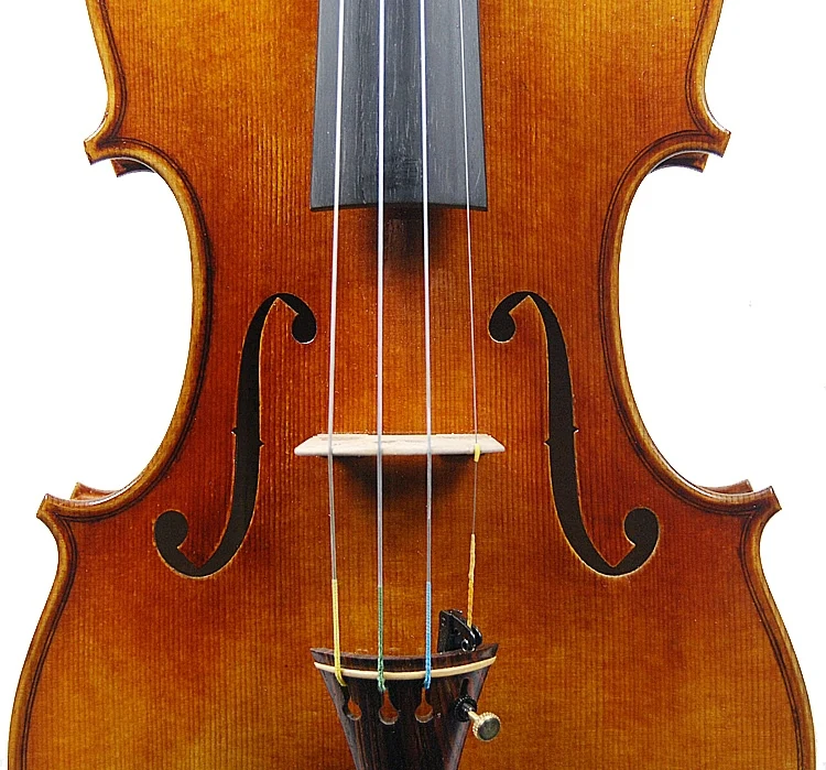Strong tone！ Italian retro Oil Varnish Handmade Violin 4/4 Stradivarius Professional playing solo violin With case