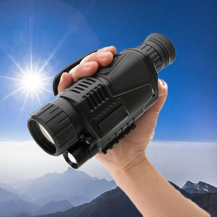

ZIYOUHU New 5X Zoom Infrared Digital Night Vision Hunting Scope Monocular Telescope Camera Image Video Recording Day Night Use