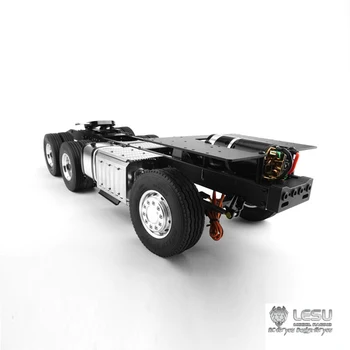 

1/14 RC LESU Benz 6X4 Metal Chassis 2Speed Gearbox Axles Motor for TAMIYA Arocs 3363 1851 56348 Tractor Truck