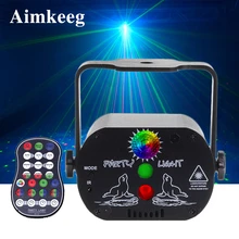 Сценический светильник с зарядкой от USB, Рождественский светильник, лазерный проектор, встроенный аккумулятор, голосовое управление, дискотека, DJ Бар, KTV, семейные вечерние лампы