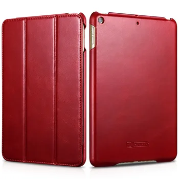 

iPad Mini5 Vintage Full-grain Leather Tablet PC Covers Flip Holder Faux Leather New iPad Mini 5 Leather Case