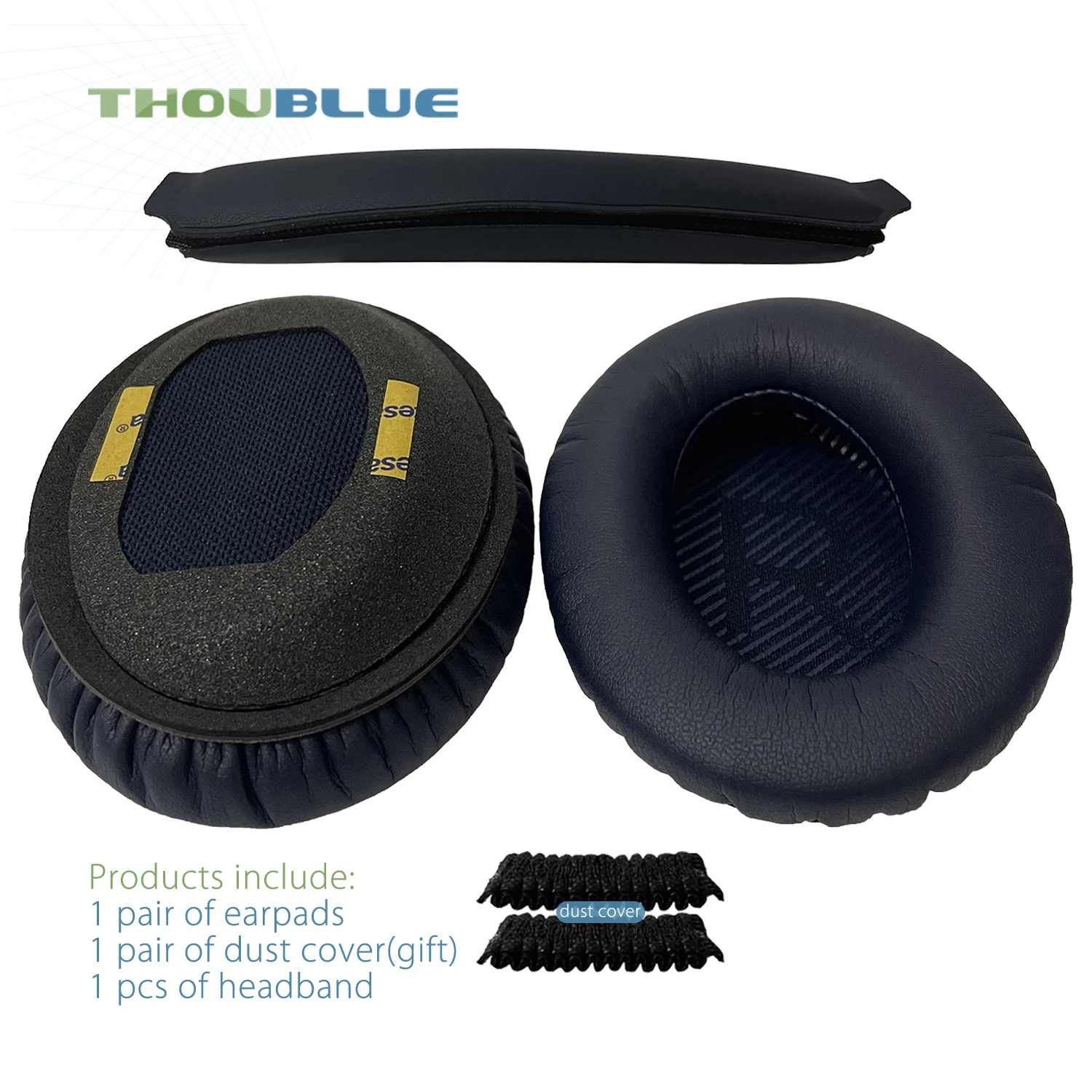 Premium Replacement Ear Pads with Memory Foam