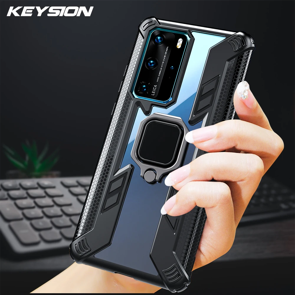Ударопрочный чехол KEYSION для Honor 20 Pro 10i 10 Lite 8X 8A телефона Huawei Mate 30 P40 P30 Nova 5T Y6 Y7 Y9 2019 Y9S |