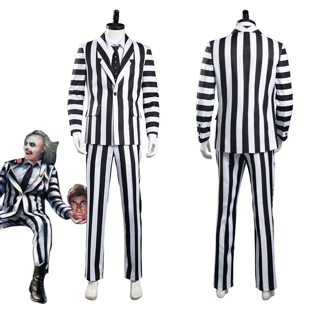 Beetlejuice Adam Cosplay Costume Men 
