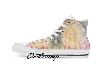 

You are a shining star Custom Casual High Top lace-up Canvas shoes sneakers Drop shipping