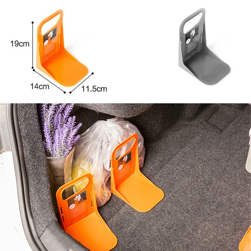 

Car Trunk Storage Box Fixed Sundry Rack For Drink Food Fruits Car Trunk Organizers with Magic Stick Storage Stay Hold