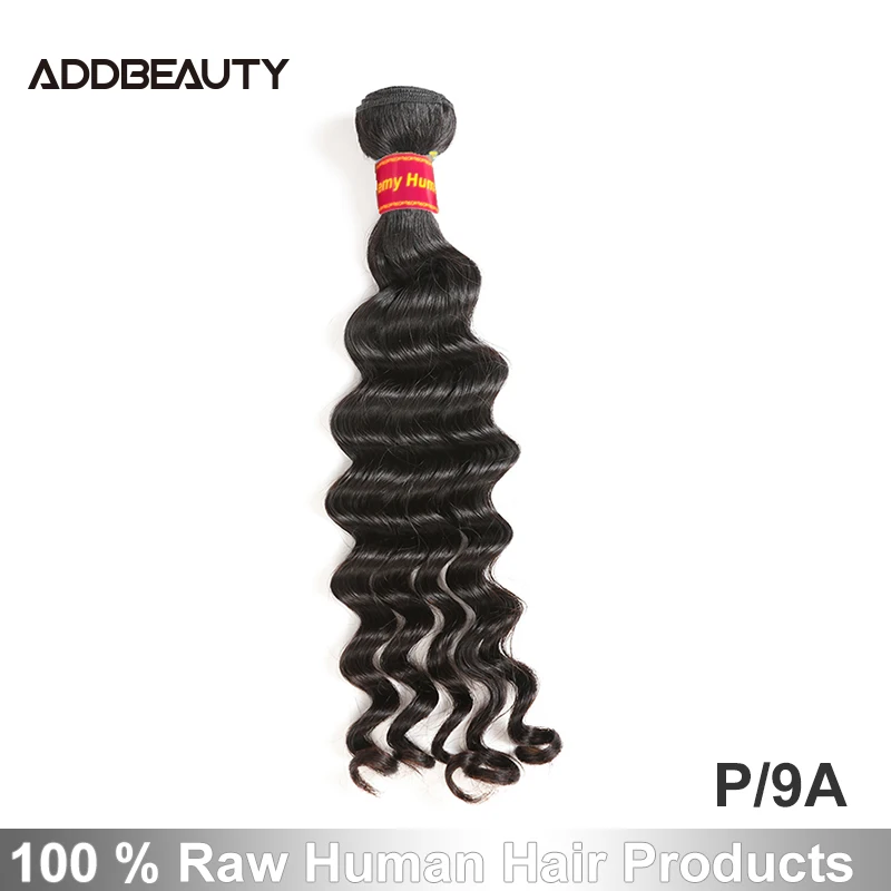 Addbeauty перуанские натуральные волнистые пряди для волос 10 &quot-30&quot remy Pro.