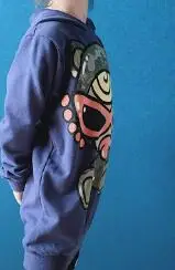 sweatshirt Новинка г.; Весенний Детский свитер; длинные толстовки для девочек с героями мультфильмов; толстовка с капюшоном - Цвет: sweatshirt