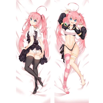 

Anime Tensei shitara Slime Datta Ken Milim Nava Dakimakura FullBody Long Pillowcase Throw Bedding Pillow Case Cover