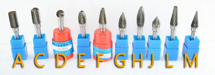 

Tungsten Steel Grinding Head Tungsten Steel Hard Alloy Rotary File Tungsten Milling Cutter 6X10 Single File