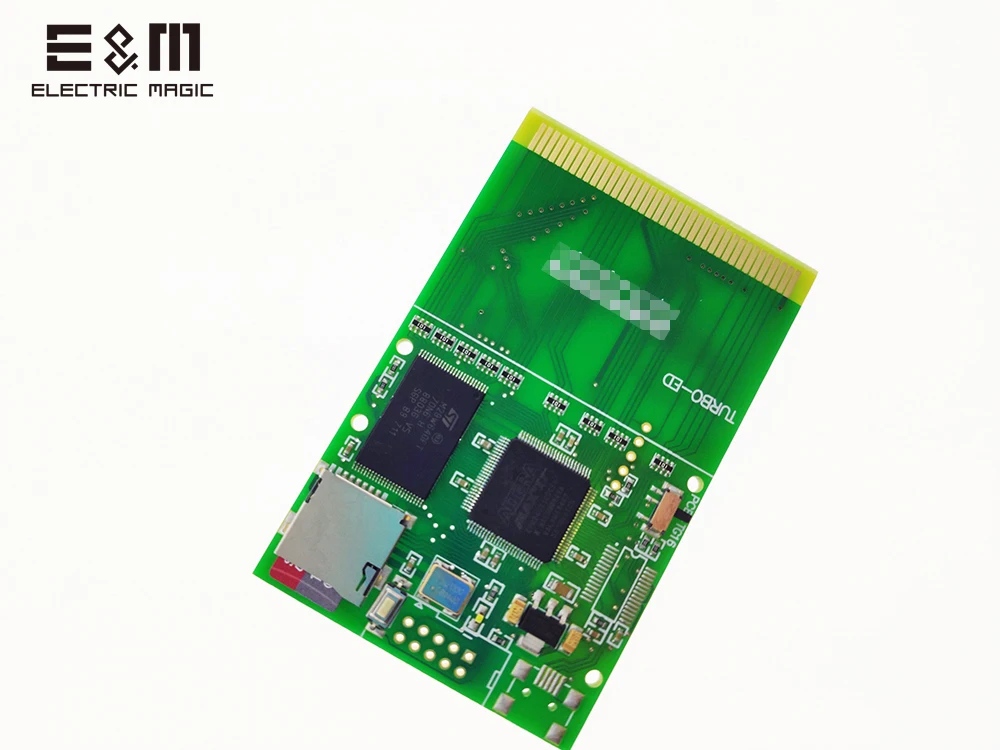 Игровая оптическая плата в стиле ретро для ПК двигателя (pce) Turbo GrafX Flashcard PCE classic с TF