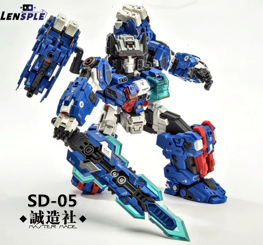 In Stock Transformation MasterMade SDT-05 Odin Cartoon Version Metallic 23CM Action Figure Robot Toys | Игрушки и хобби