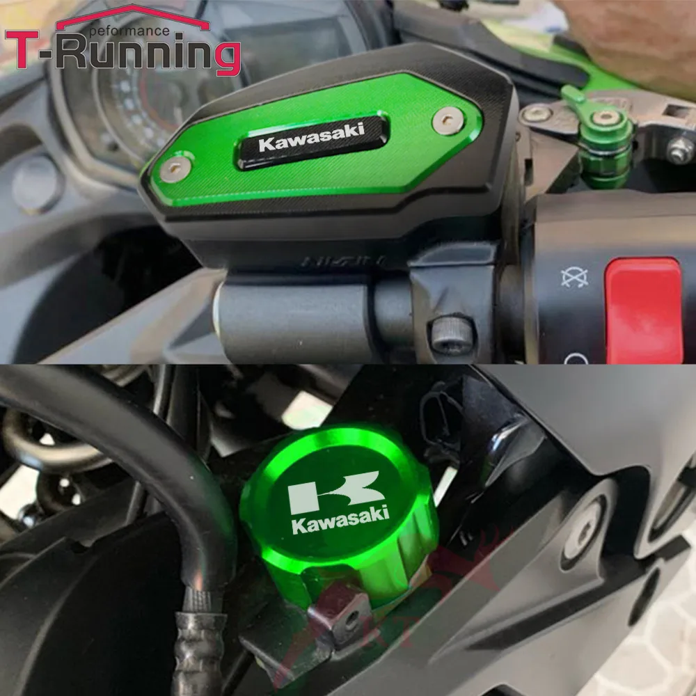 Крышка бака тормозной жидкости для мотоцикла Kawasaki Z900 NINJA 650 Z650 Z800 Vulcan S VN650 VERSYS 2017-2021
