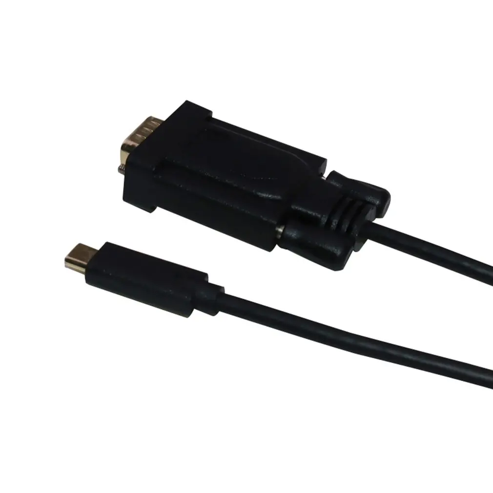 

Cable Type C to VGA adapter Converter 2m Male To Male Type C VGA Cable for Macbook Pro Projector Monitor HDTV