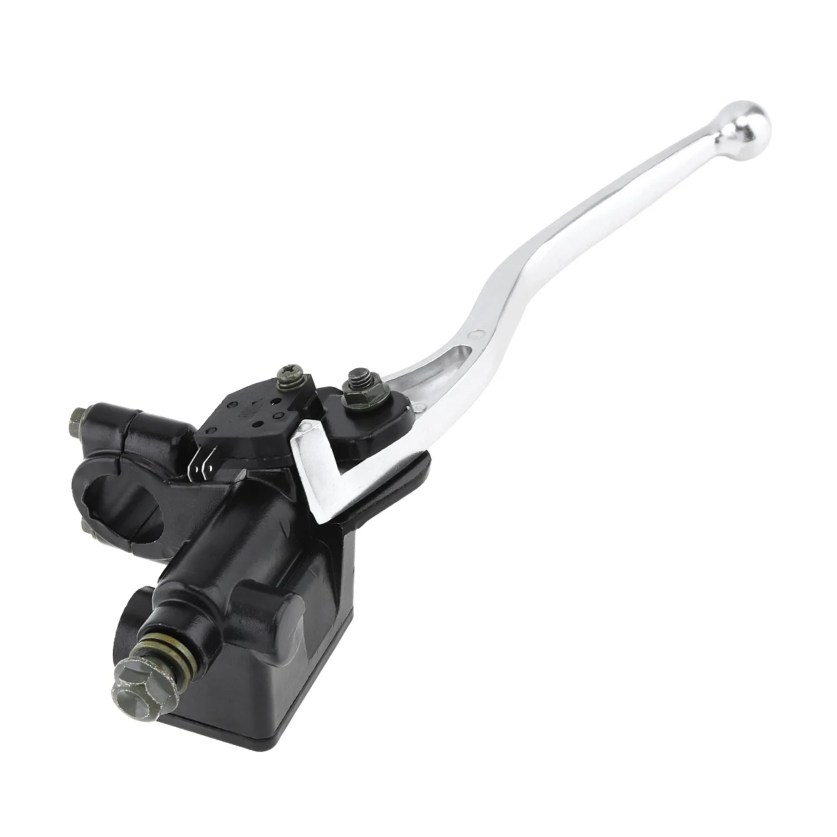 22MM M8/M10 Motorcycle Upper Front Brake Clutch Master Cylinder CNC Clutch Pump Reservoir Pump Lever Left Right for Honda Suzuk