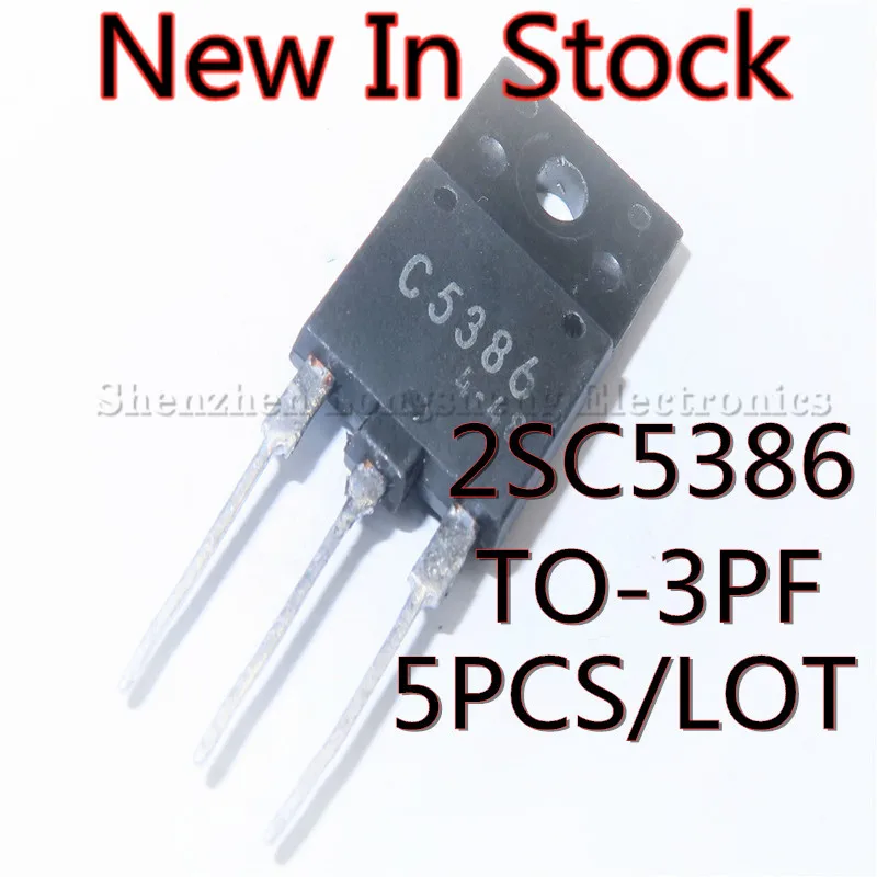 5 шт./лот Spot 2SC5386 C5386 TO-3PF NPN транзистор Power Tube 1500V 8A в наличии | Электронные компоненты