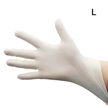 

100pcs Disposable Non-toxic PVC Hygienic Gloves Work Kitchen Hand Protection stretchable Gloves Labor Protection Supplies