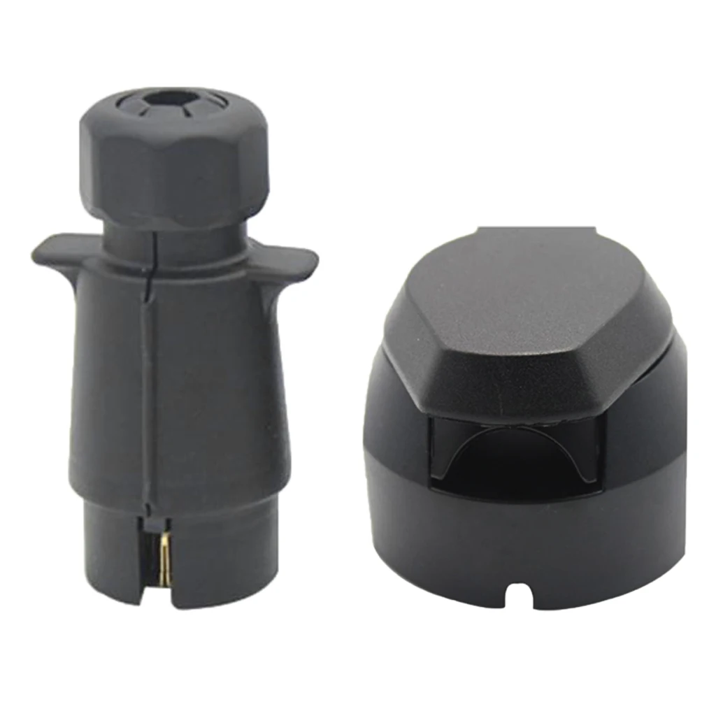 7 Pin Plug & Socket Towing Electrics Kit  Trailer Caravan New