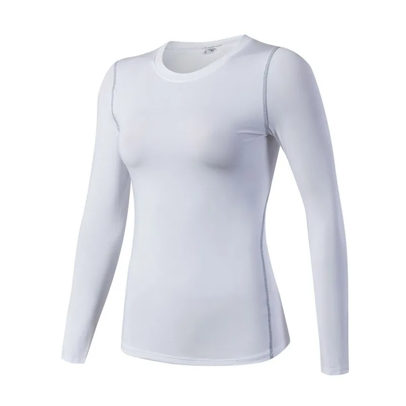Women Gym Yoga Crop Tops Yoga Shirts Long Sleeve Workout Tops Fitness Running Sport T-Shirts Training Yoga Sportswear