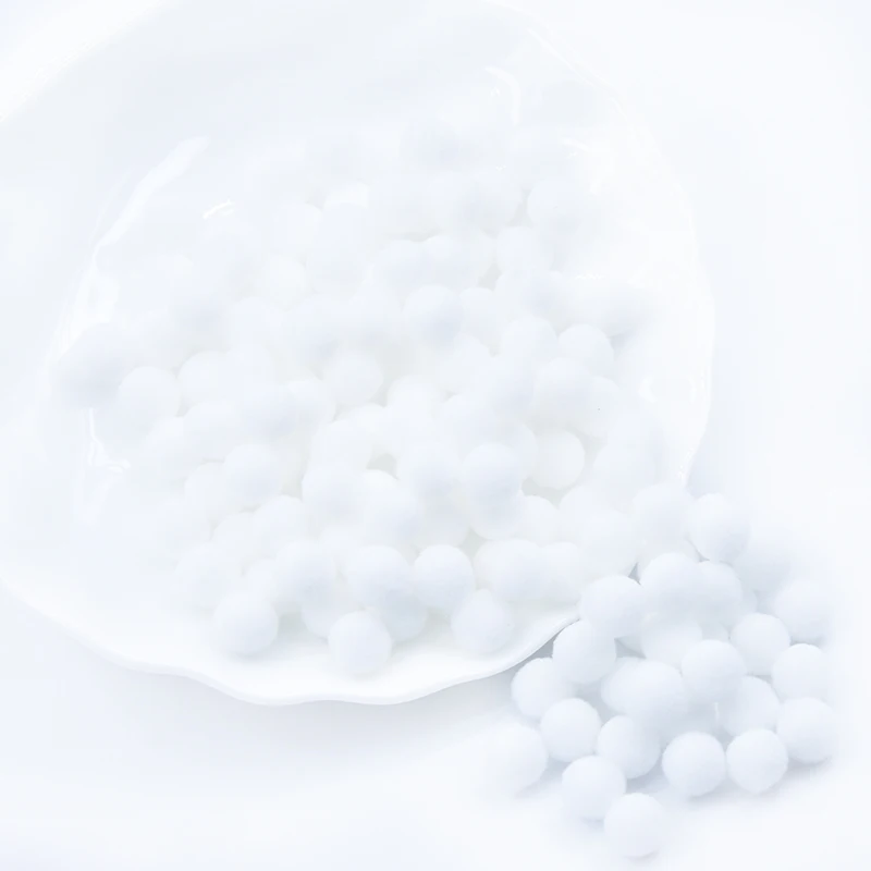 10mm 16white 400pcs 8 мм-30 мм помпоны шарики белый красный зеленый для DIY вечерние украшения дома сада свадьбы Рождества швейная одежда детские игрушки аксессуары - Цвет: 10mm 16white 400pcs