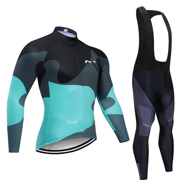 

Northwave 2020 Team Unisex Cycling Sweatshirt 9D Gel Pad Jersey Suit Ropa Ciclismo Quick Dry Bike Clothes Men Riding